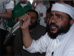 Peace activist on the 'Marmara'