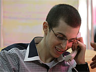 Gilad Shalit calling his mother Aviva