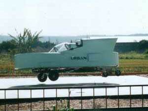 One of the X-Hawk prototype test flights