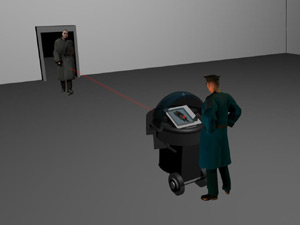 Automated human trace scanning