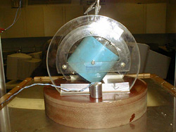 Geophone is an instrument used to detect vibrations passing through the earth's crust
