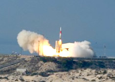 The Arrow II test (courtesy of the IAI)